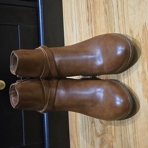 Frye & Co Brown Leather Ankle Boots